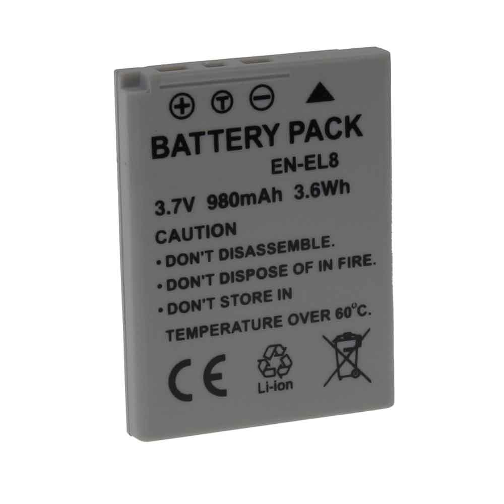 Batería para 1-J4/nikon-EN-EL8